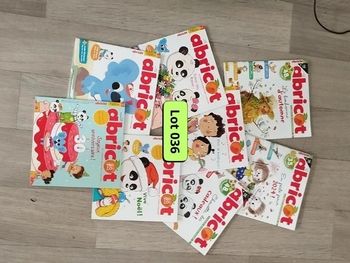Lot de 8 livres enfants abricot année 2017-18-23-24 L036  7589234965
