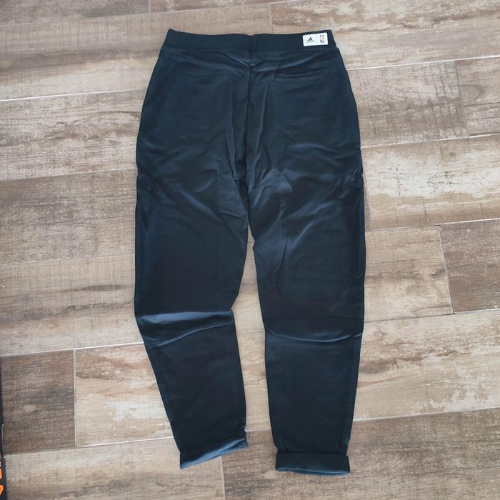 Pantalon de survêtement coton bas de jogging Adidas NBA Nets noir de 2010 taille M - photo numéro 2