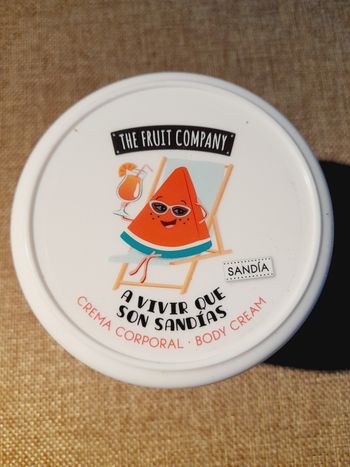 Crème corps The Fruits Company à la pastèque