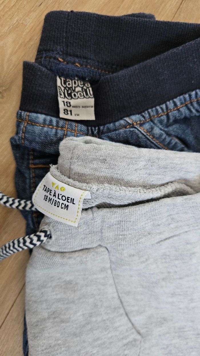 Lot de 2 shorts bébé garçon taille 18 mois, Tape-à-l'oeil - photo numéro 3