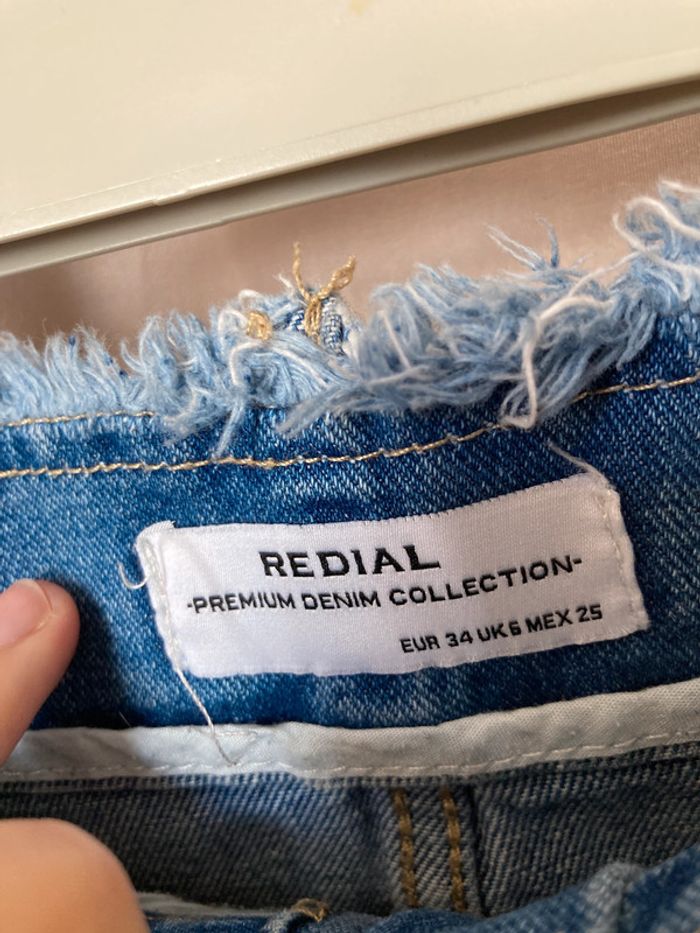 Jupe en jean Redial 34 effilochée - photo numéro 2