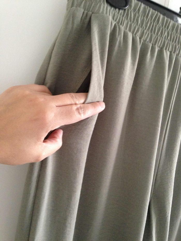 Pantalon taille haute jambes larges 40 Primark - photo numéro 2