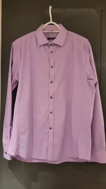 Chemise manches longues 67% coton