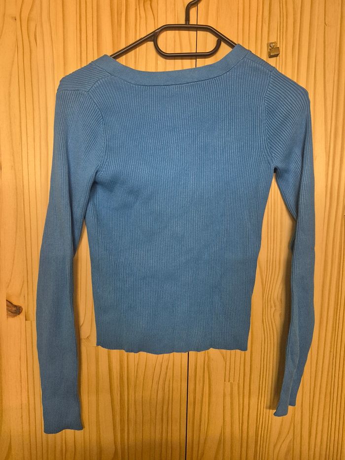 Gilet bleu - photo numéro 2