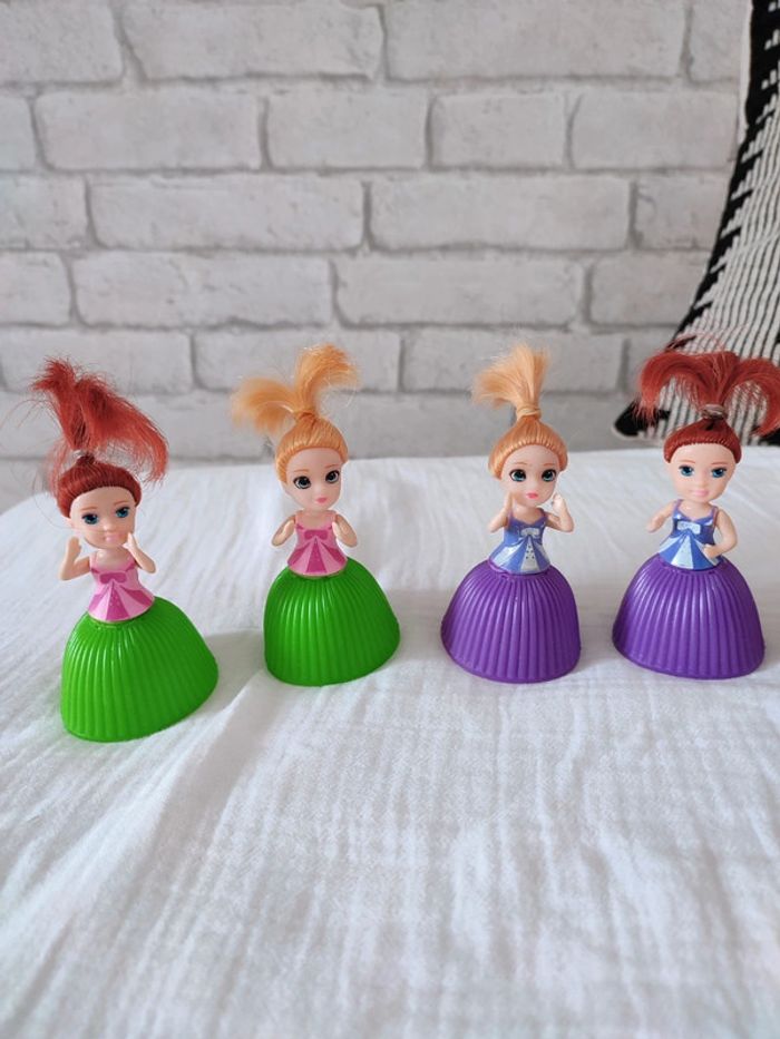 Lot petite poupée cupcake - photo numéro 2