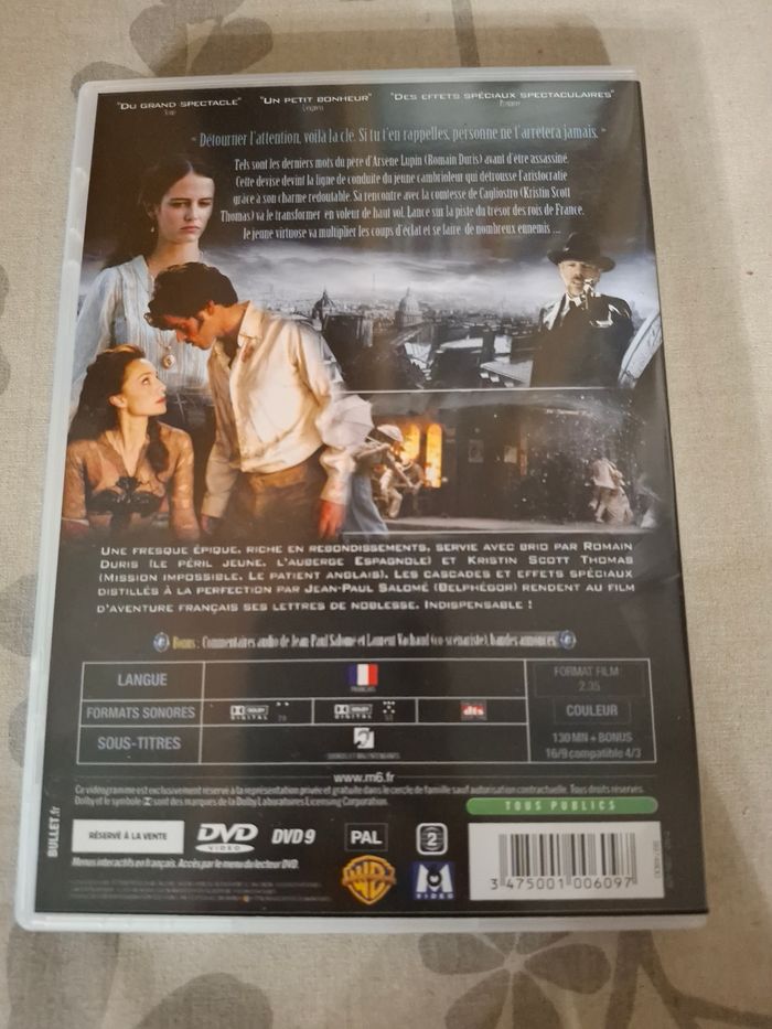 DVD Arsène Lupin - photo numéro 2