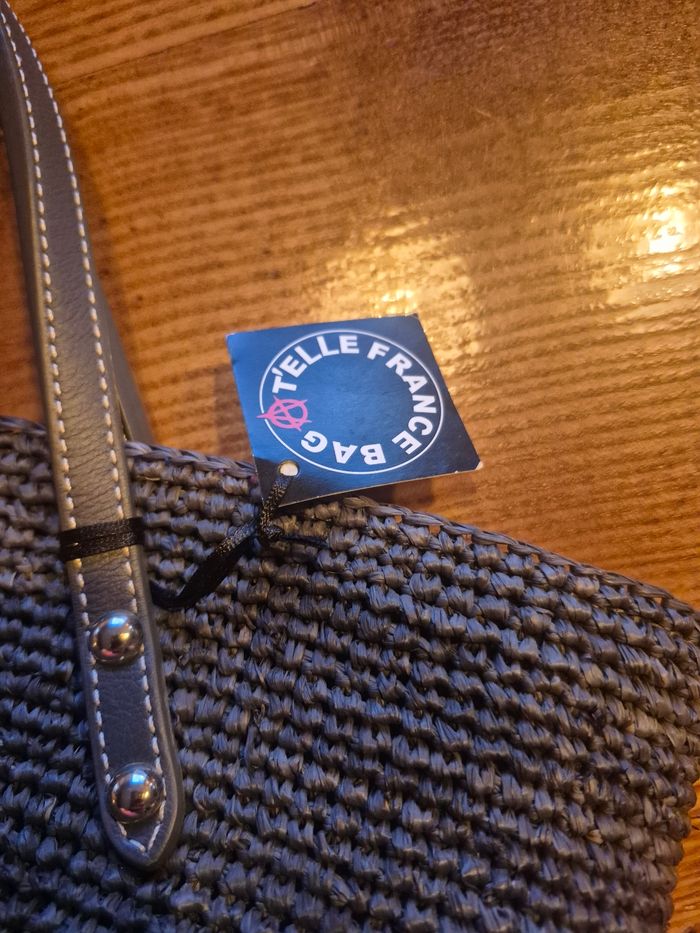 Sac raphia naturel neuf - photo numéro 3