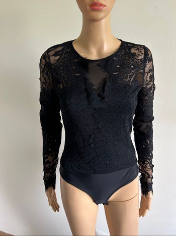 Body noir en dentelle Morgan taille XS jamais porté