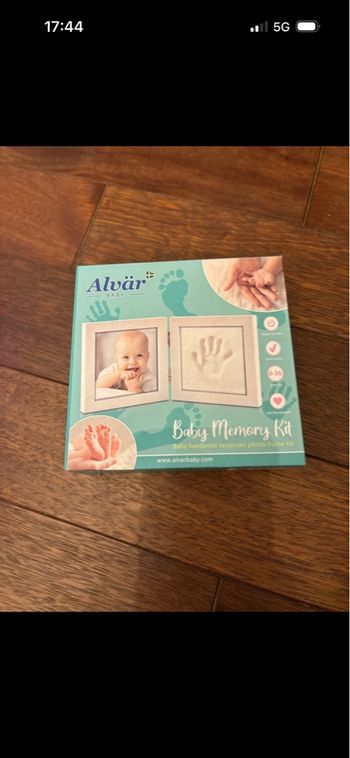 Kit empreinte alvär bébé neuf