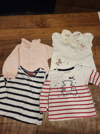 Lots de t-shirts manches longues