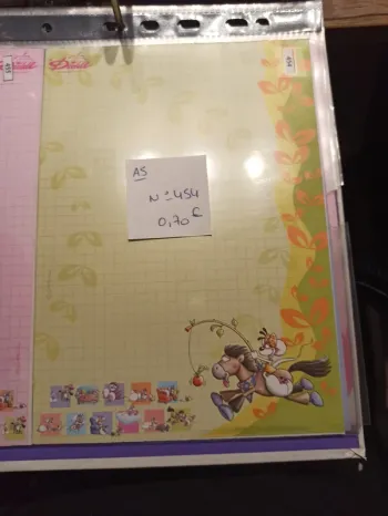 Feuille Diddl A5 454 0,70€