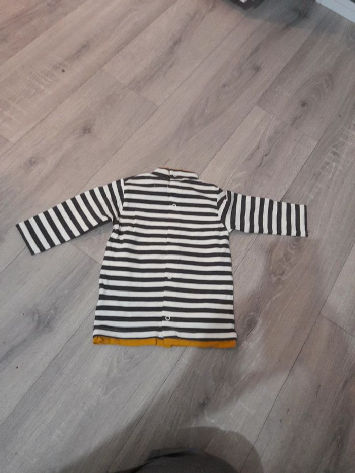 Tee shirt manches longues 9 mois - photo numéro 4