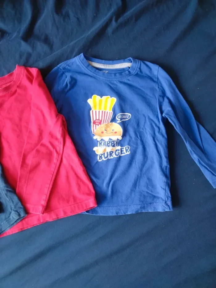 Lot 3 t shirts manches longues - photo numéro 4