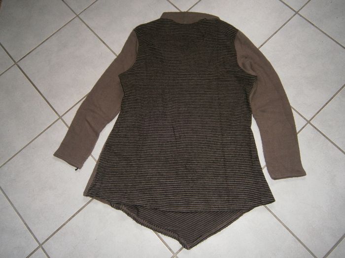 Pull ML doux marron Taille 44 - photo numéro 7
