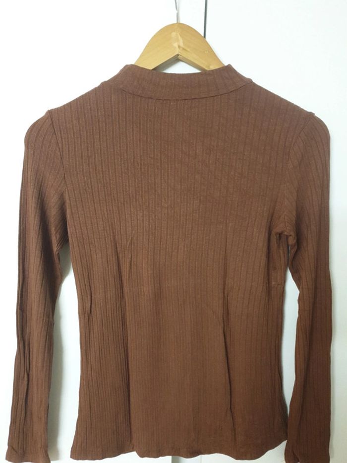 T shirt manches longues camaieu S - photo numéro 3