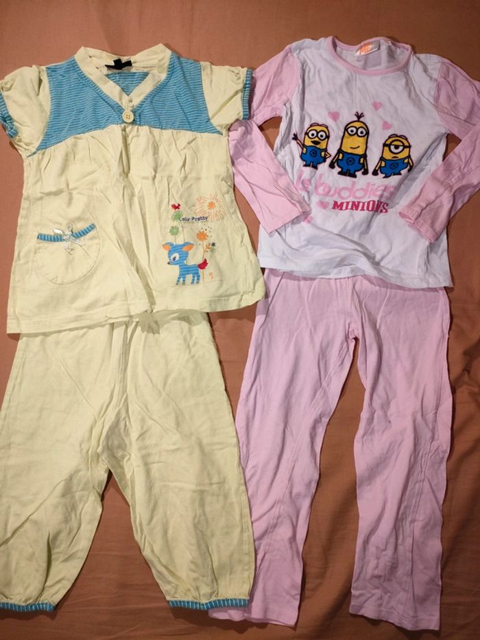 Lot pyjamas 6 ans