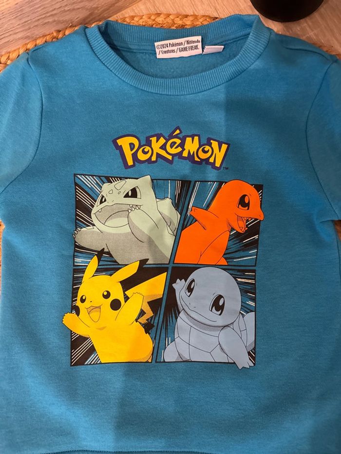 Pull Pokémon taille 7-8ans - photo numéro 3