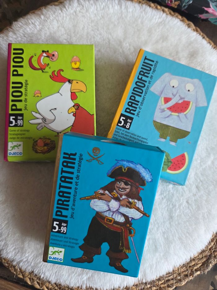 Djeco. 3 jeux neufs. A partir de 6 ans - photo numéro 9