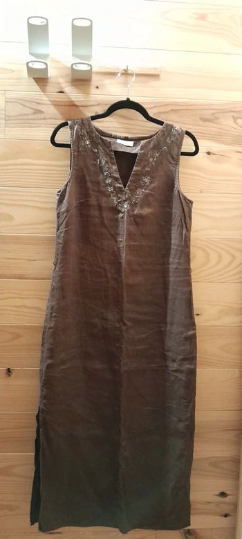 Robe 100% lin T 38/ 40