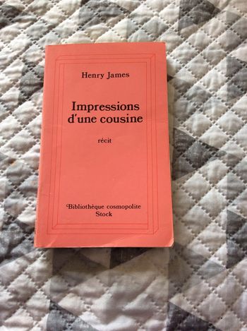 #impressions d’une couine Henry James