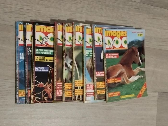 Lot vintage de 9 livres Images Doc année 1992-93 L078  7602495821 - photo numéro 2