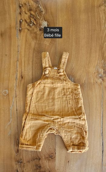 Salopette bébé fille