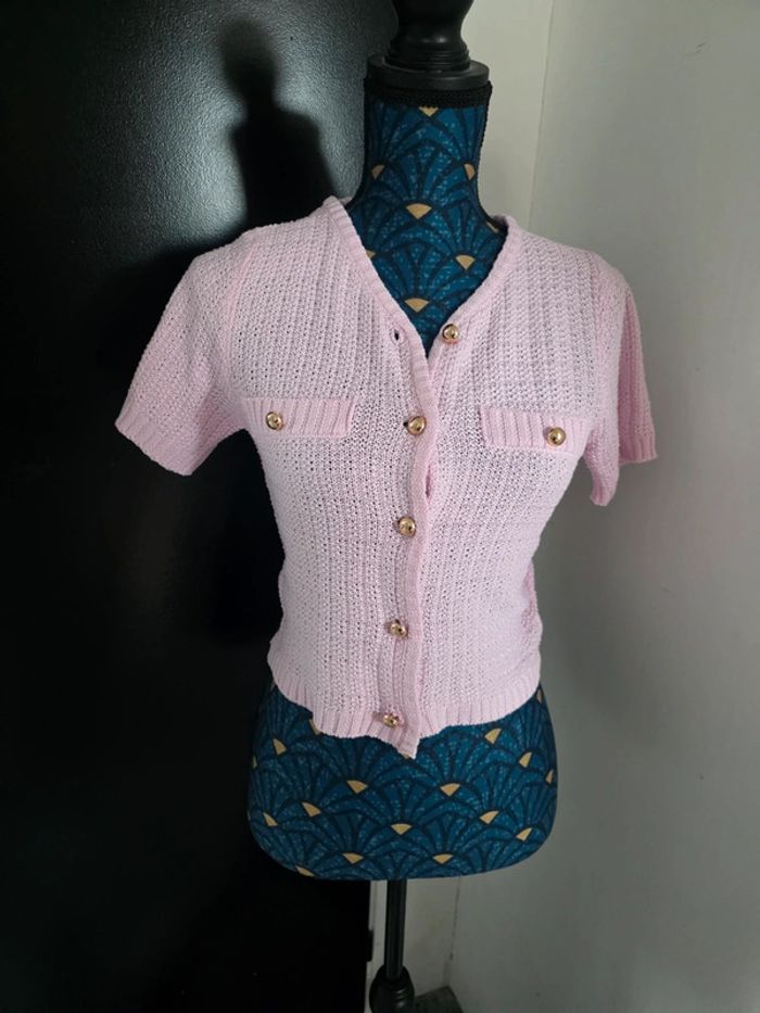 T-shirt shein rose - photo numéro 2
