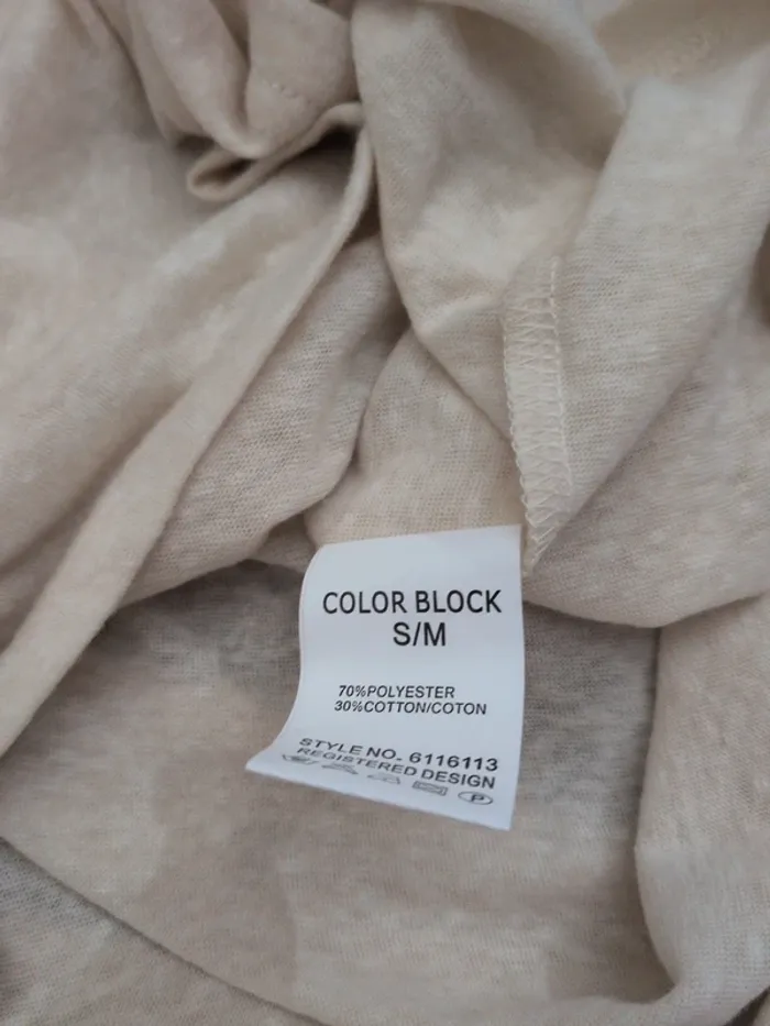 T-shirt ColorBlock Paris – Taille SM – Neuf avec étiquette - photo numéro 6