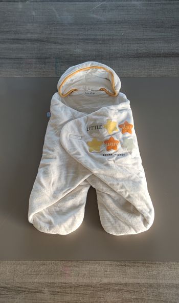 Nid d'Ange Sucre d'Orge - Blanc Étoiles - 'Little Sunny Star' - Mixte