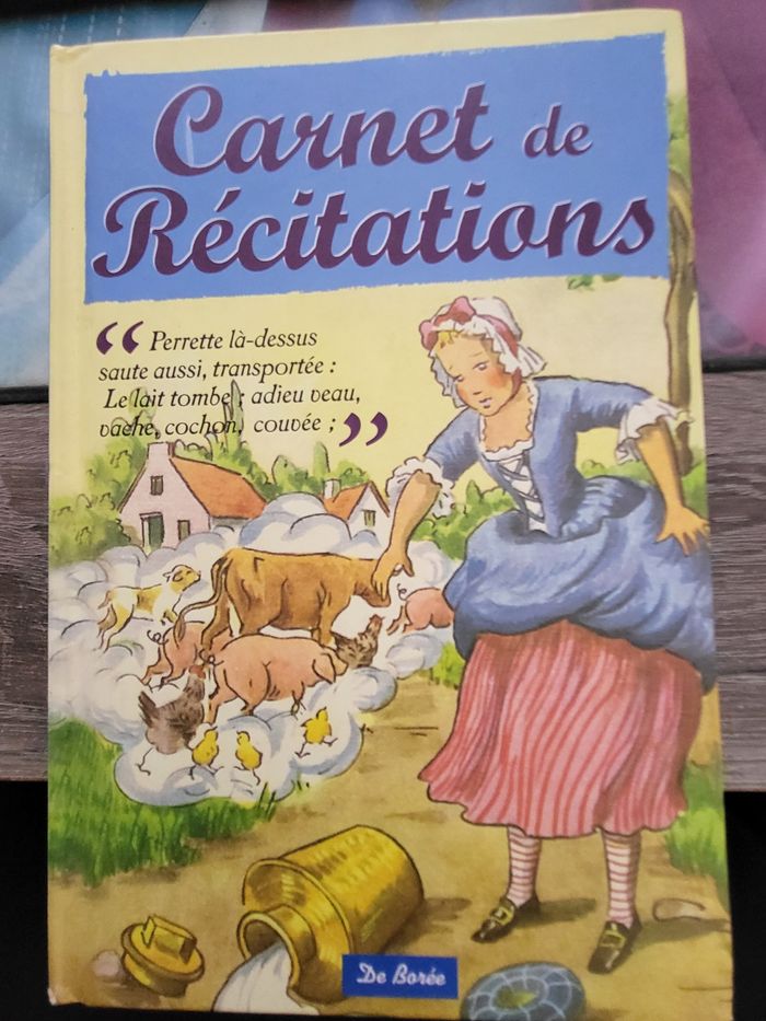 Carnet de récitations