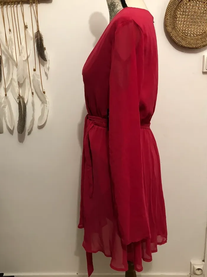 Robe framboise Nly Trend - photo numéro 3