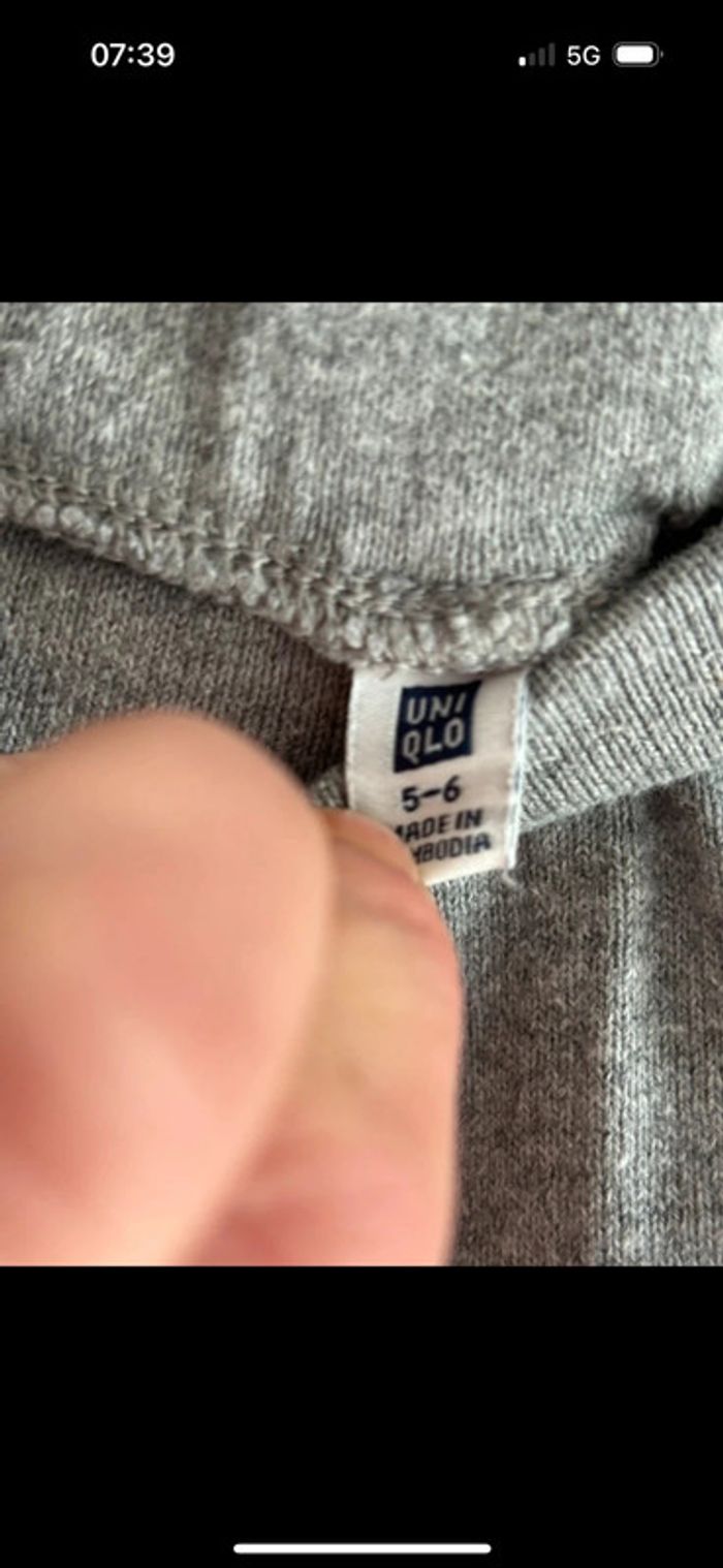 Short 100% coton Uniqlo 5 - 6 ans - photo numéro 3