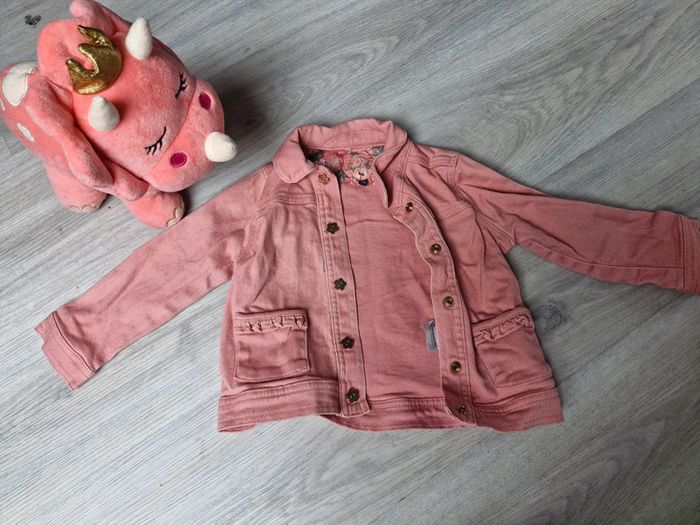 Veste rose sergent major 2 ans