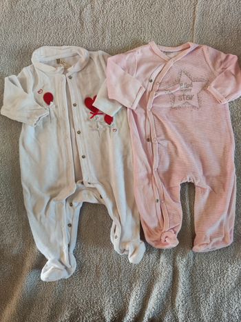 Lot de 2 pyjamas 6 mois