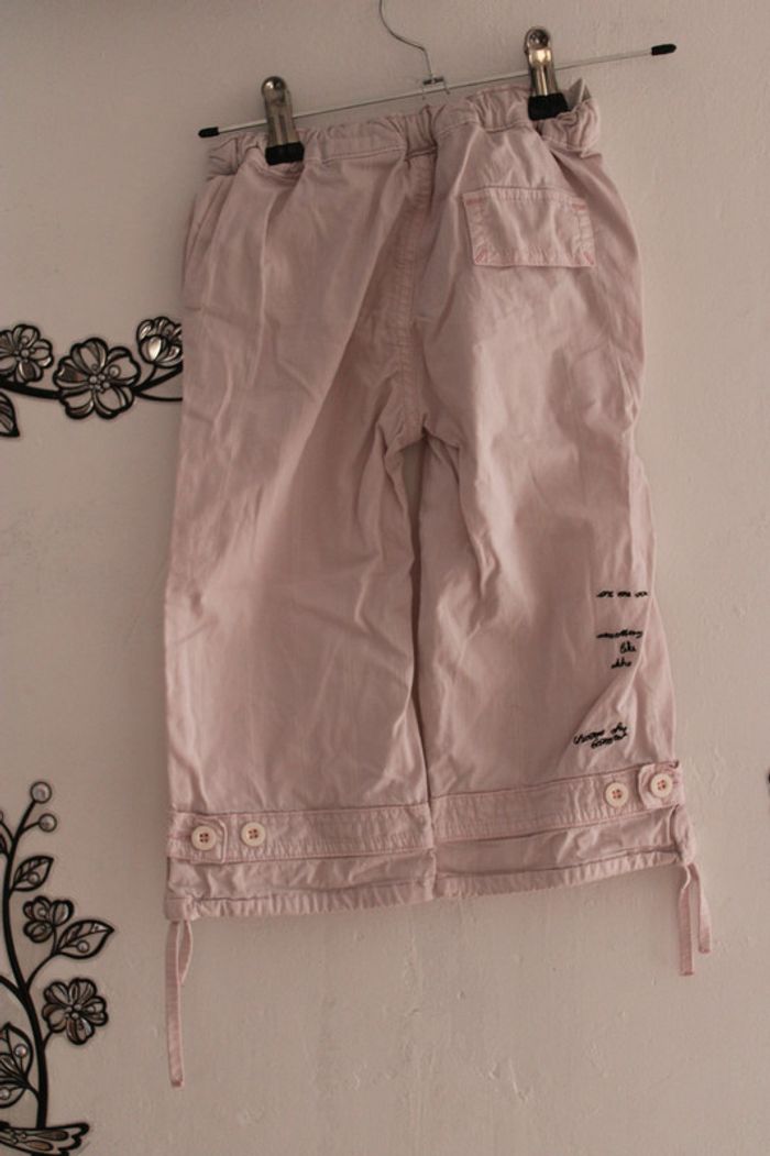 🌸 Ensemble IKKS débardeur & pantacourt rose - Taille 4 ans 🌸 - photo numéro 7