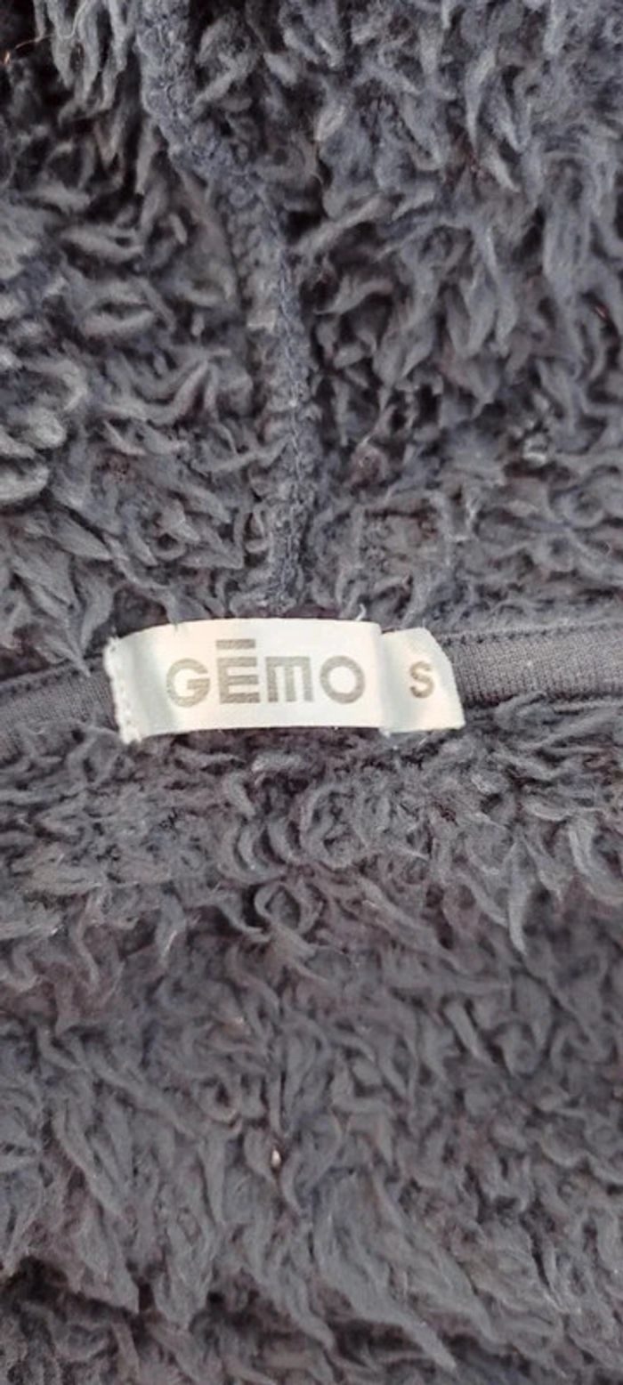 Veste polaire d'intérieur à capuche homme S - photo numéro 6