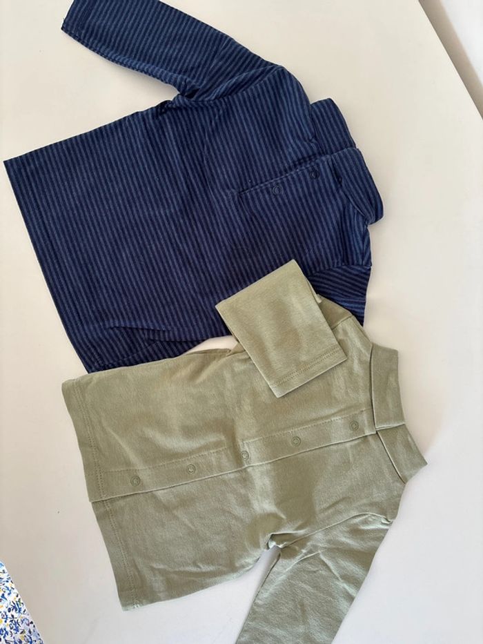 Lot de 2 tee shirt manches longues col roulé 3M - photo numéro 6