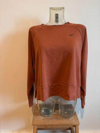 Sweat Nike couleur brique taille XL état neuf