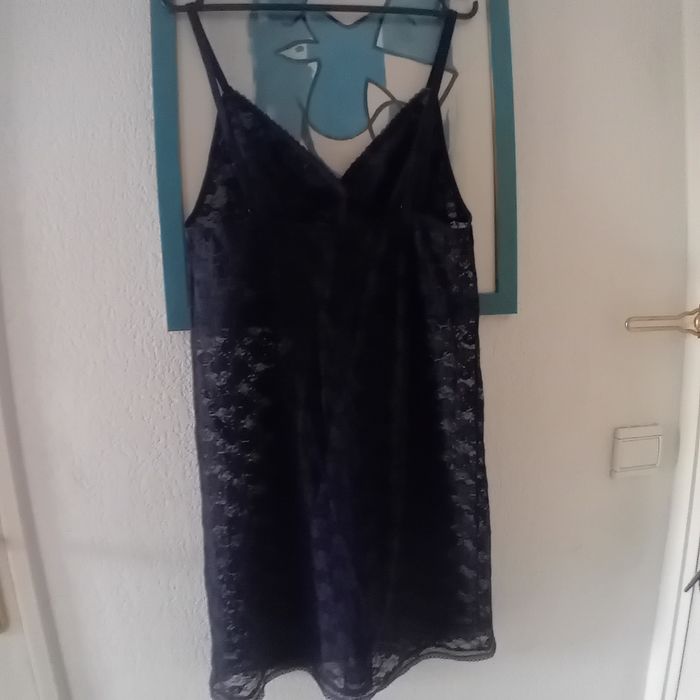 Nuisette en dentelle Bleu Marine