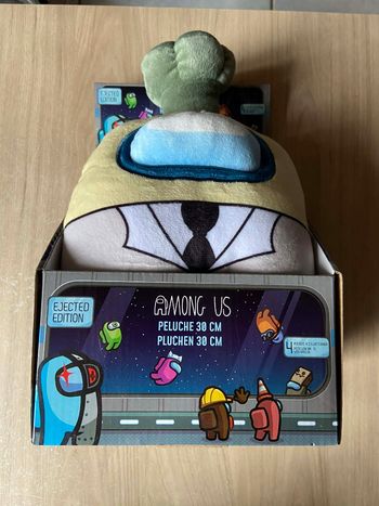 Peluche Among us ejected édition 30cm jaune et gris
Neuf
