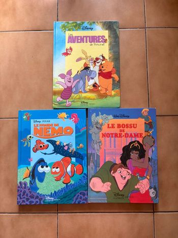 Lot Livres Disney