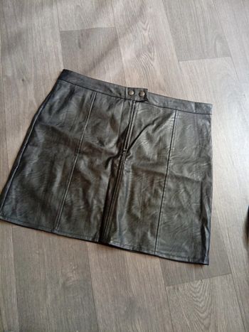 Jupe imitation cuir
