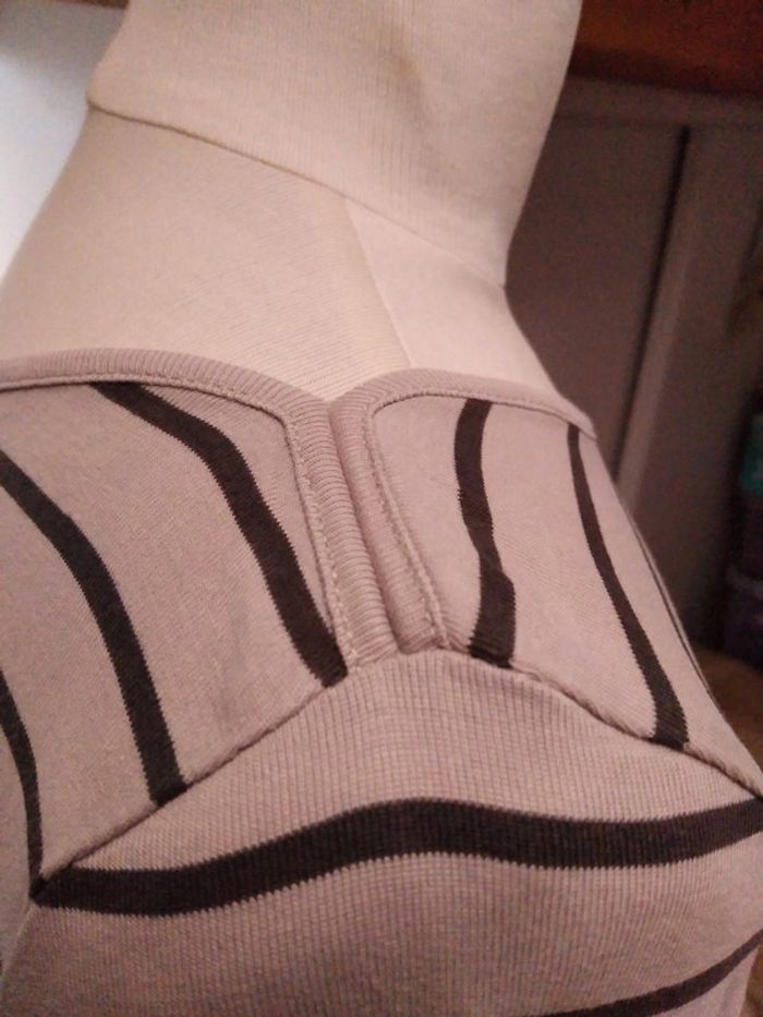 Tee shirt manches longues marin - photo numéro 2