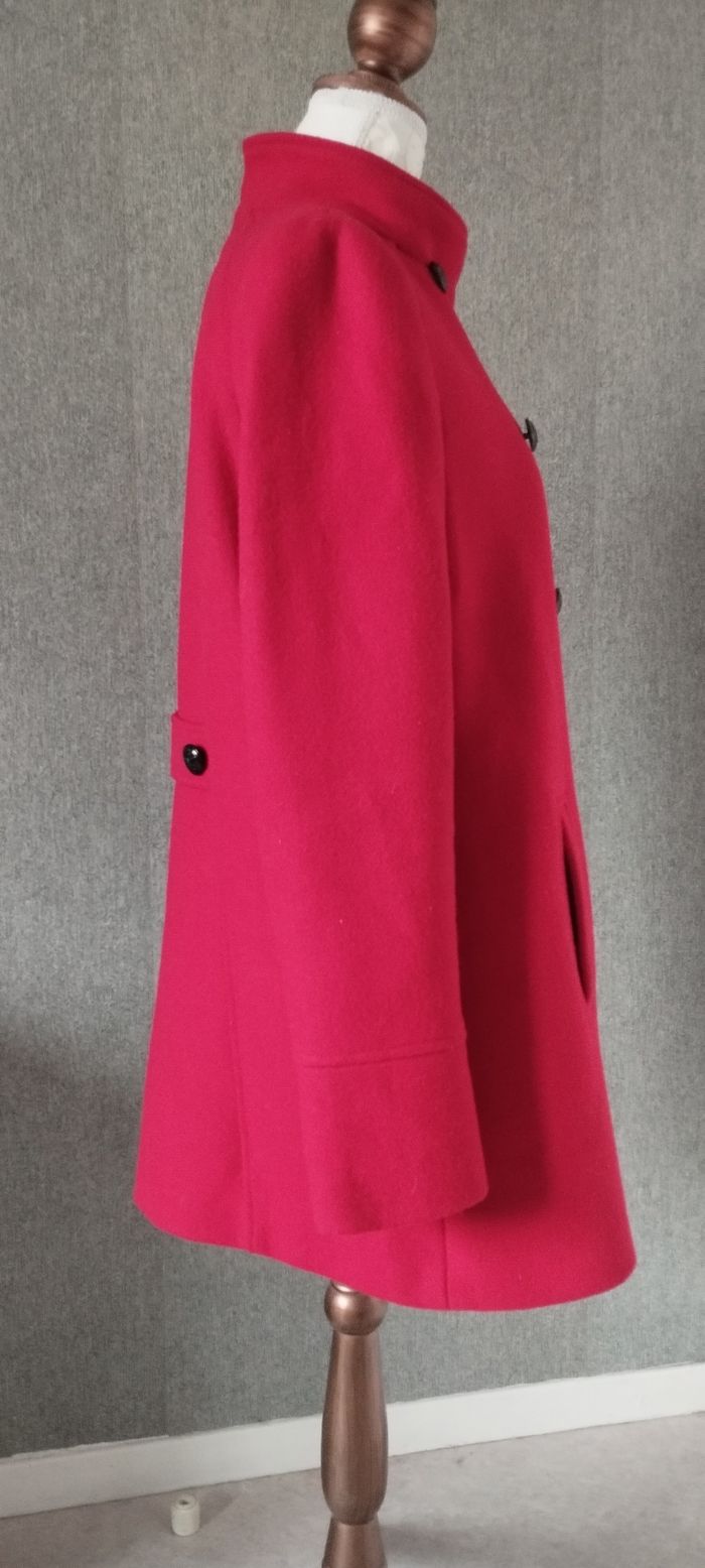 Manteau femme rouge - photo numéro 3