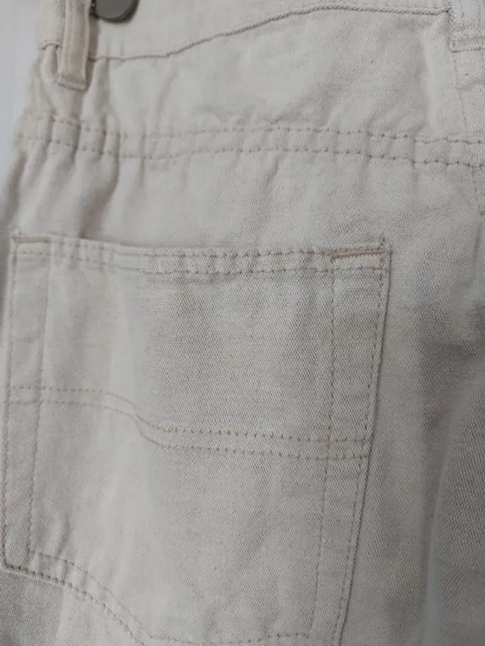 Pantalon cargo en lin - photo numéro 4