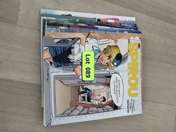 Lot de 10 BD magazines SPIROU année 2025 L089  7600623586