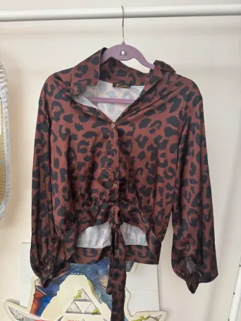 Blouse léopard