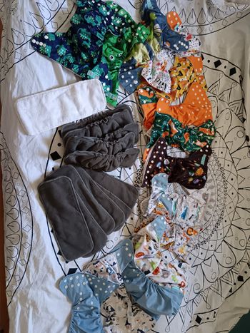 Lot de 16 couches lavables