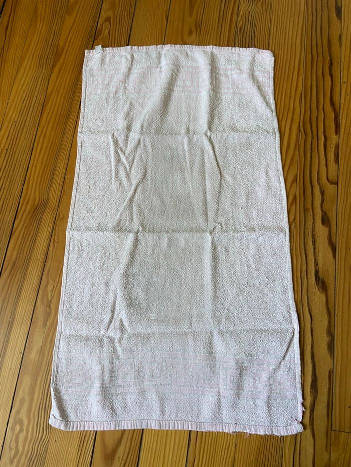 Serviette de bain rose