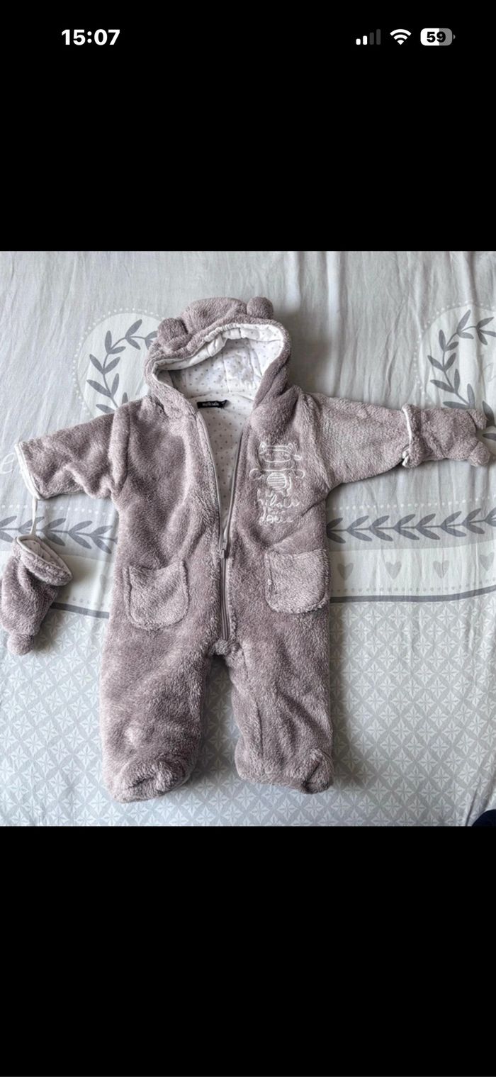 Combinaison hiver 3 mois mixte